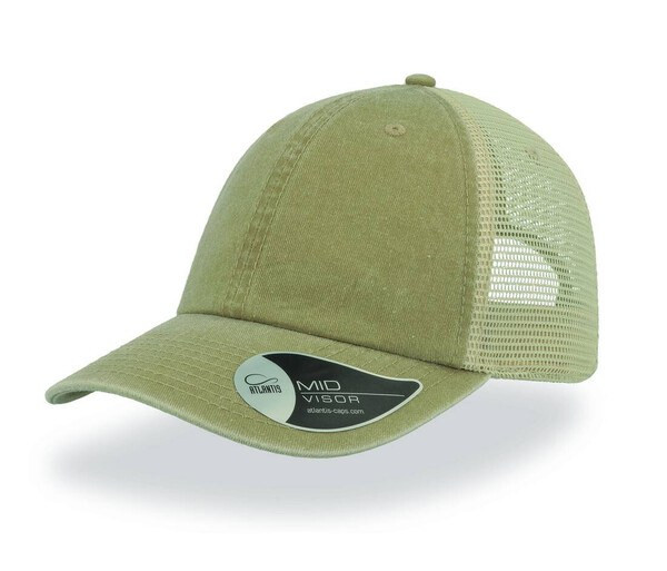 Atlantis AT158 - Vintage Chino Cotton & Polyester Panel Cap