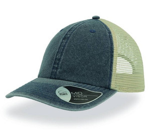 Atlantis AT158 - Komfortabel 6-Panels Caps med Faded Effekt