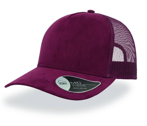 Atlantis AT196 - Chino Cotton Blend Suede-Look Cap