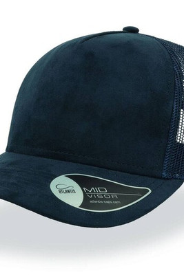 ATLANTIS AT196 - Casquette style trucker en faux daim