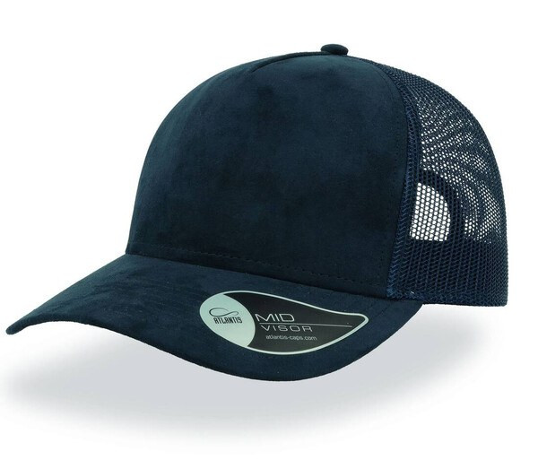 Atlantis AT196 - Chino Cotton Blend Suede-Look Cap