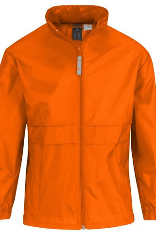 B&C BC301 - Letvægts Sammenfoldelig Regnjakke med Hætte