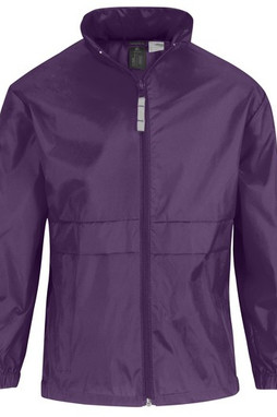 B&C BC301 - Compact Nylon Windbreaker with Concealed Hood