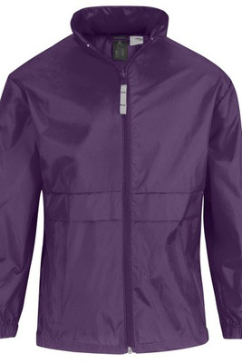 B&C BC301 - Compact Nylon Windbreaker with Concealed Hood