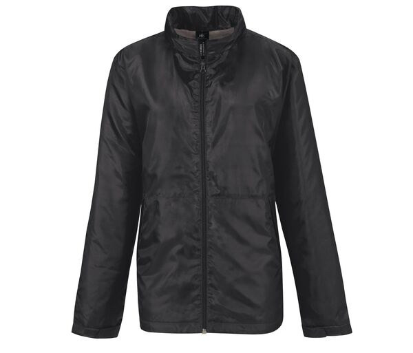 B&C BC325 - Women's microfleece lined windbreaker jacket