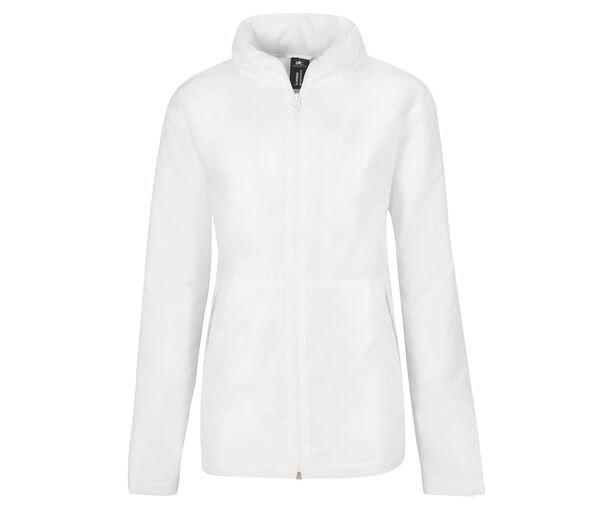 B&C BC325 - Women's microfleece lined windbreaker jacket