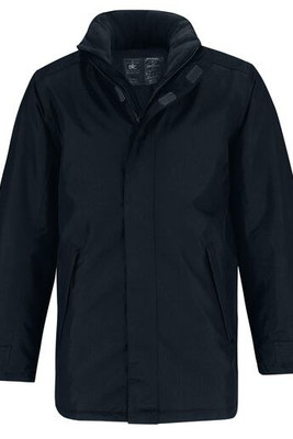 B&C BC332 - Vodootporna muška parka s podstavom od mikroflisa s prilagodbom
