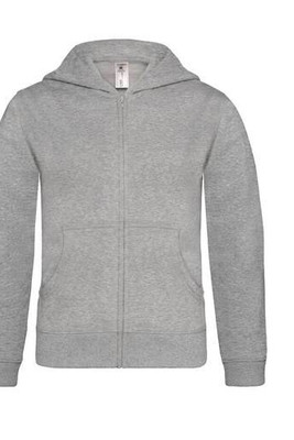 B&C BC504 - Dječja B&C majica s patentnim zatvaračem