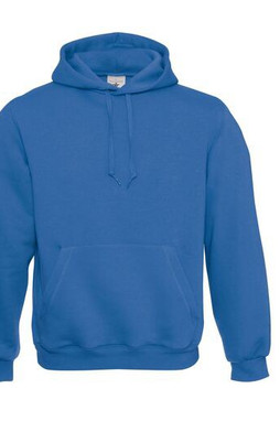 B&C BC510 - Felpa con cappuccio da uomo in cotone con tasca a marsupio