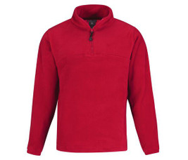 B&C BC610 - Men's Zipped Collar Fleece