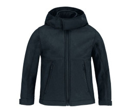 B&C BC651 - Waterdichte Softshell Jas met Afneembare Capuchon