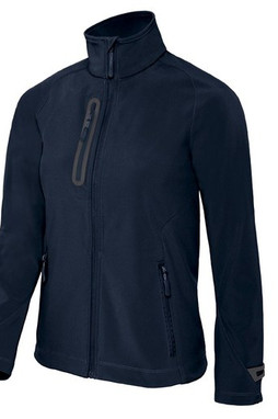 B&C BC664 - Dames Softshell Jas met Muziekopening