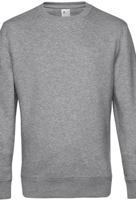 B&C BCU01K - Sweatshirt met rechte mouwen 280 KING