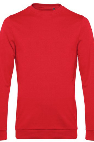 B&C BCU01W - Sweatshirt met ronde hals #