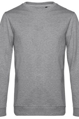B&C BCU01W - Sweatshirt met ronde hals #