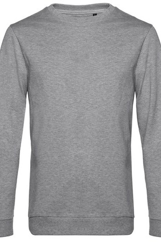 B&C BCU01W - Sweatshirt met ronde hals #