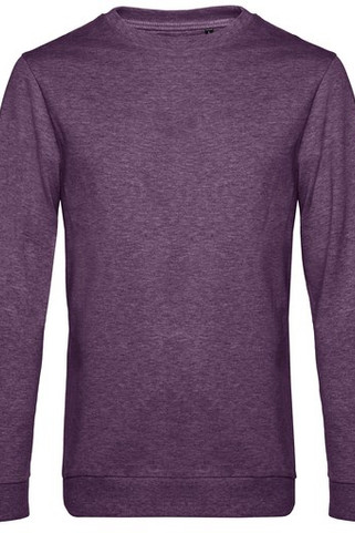 B&C BCU01W - Sweatshirt met ronde hals #