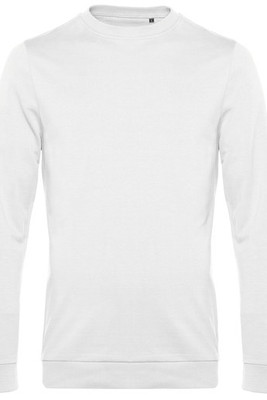 B&C BCU01W - Bluza z okrągłym dekoltem #