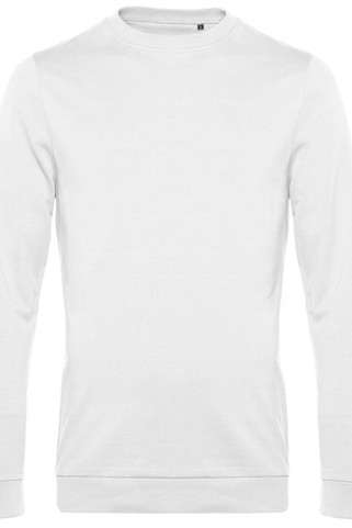 B&C BCU01W - Hanorac cu guler rotund