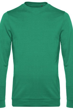 B&C BCU01W - Sweatshirt met ronde hals #