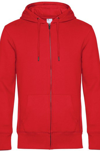 B&C BCU03K - Luxury Comfort Cotton Blend Zipped Hoodie