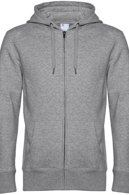 B&C BCU03K - Sweat Capuche zippé KING
