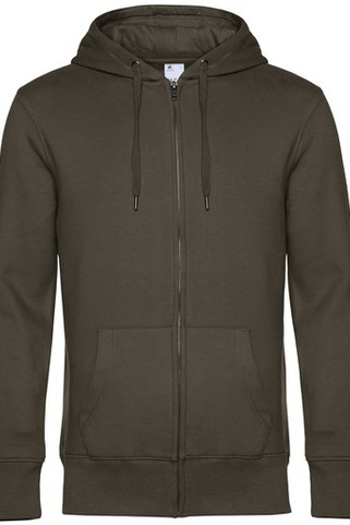 B&C BCU03K - Luxury Comfort Cotton Blend Zipped Hoodie
