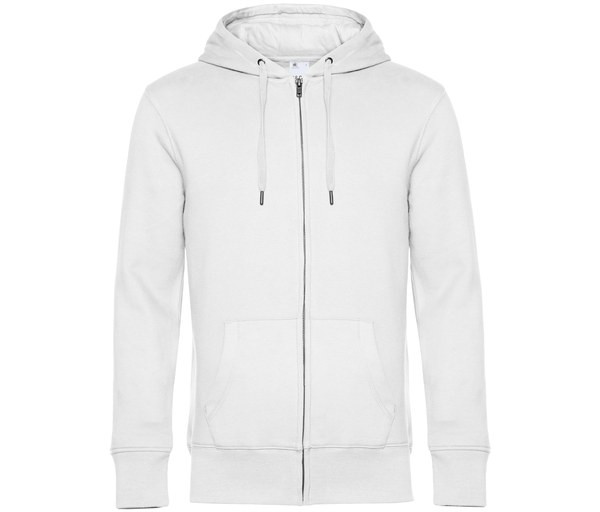 B&C BCU03K - Luxury Comfort Cotton Blend Zipped Hoodie