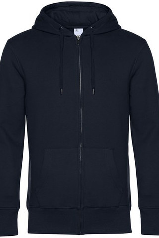 B&C BCU03K - Sweat Capuche zippé KING