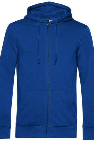 B&C BCU35B - Organic Hoodie met rits