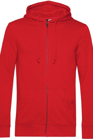 B&C BCU35B - Organic Zipped Hoodie