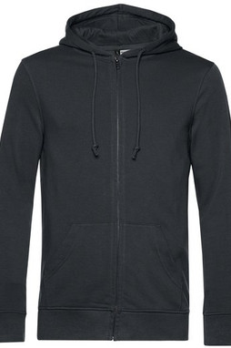 B&C BCU35B - Organic Zipped Hoodie