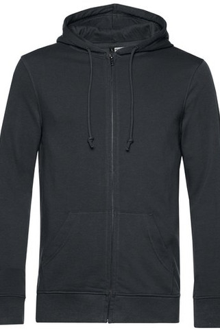 B&C BCU35B - Organic Zipped Hoodie