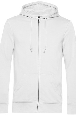 B&C BCU35B - Organic Zipped Hoodie