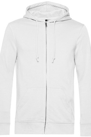 B&C BCU35B - Organic Zipped Hoodie