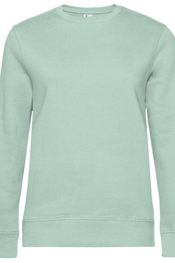 B&C BCW01Q - Damen Sweatshirt mit geraden Ärmeln 