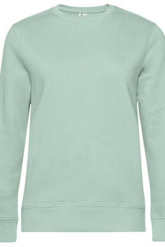 B&C BCW01Q - Damen Sweatshirt mit geraden Ärmeln