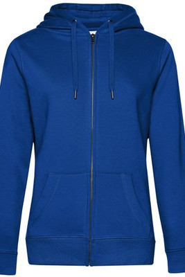 B&C BCW03Q - QUEEN Felpa con cappuccio con zip
