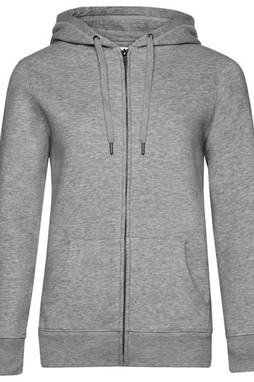 B&C BCW03Q - Sweat Capuche zippé QUEEN
