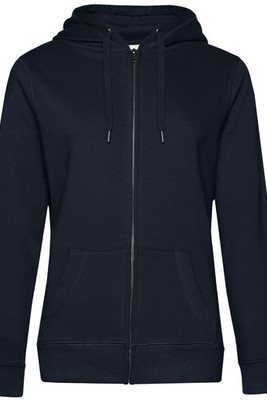 B&C BCW03Q - QUEEN Felpa con cappuccio con zip
