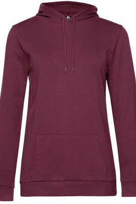 B&C BCW04W - Women's French Terry Hooded Sweatshirt by B&C