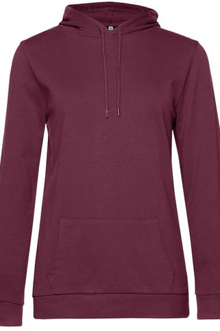 B&C BCW04W - Womens French Terry Hooded Sweatshirt by B&C