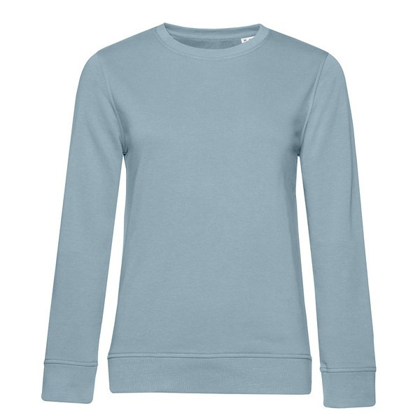 B&C BCW32B - Økologisk sweatshirt med rund hals for damer