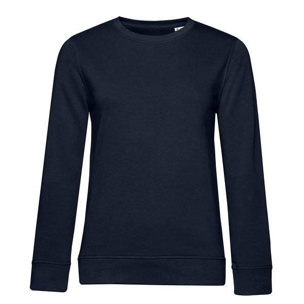 B&C BCW32B - Naisten Organic Round Neck Sweatshirt