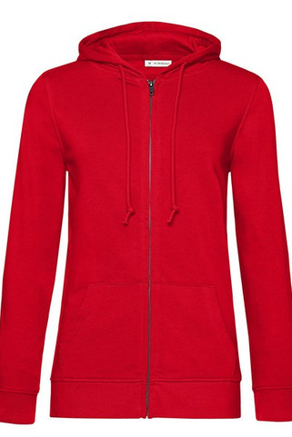 B&C BCW36B - Womens Organic Zipped Hoodie