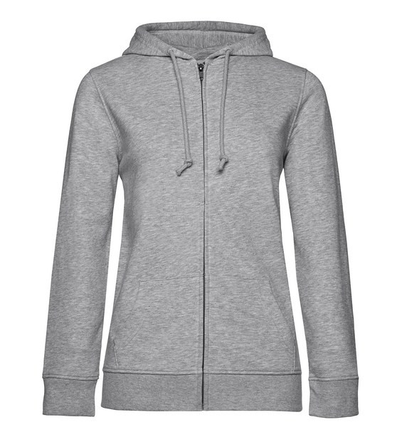 B&C BCW36B - Women's Organic Zipped Hoodie