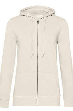 B&C BCW36B - Sweat capuche zippé organique femme