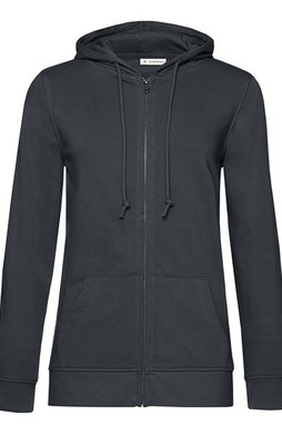 B&C BCW36B - Womens Organic Zipped Hoodie