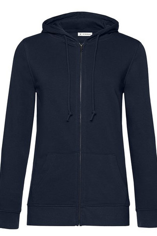 B&C BCW36B - Womens Organic Zipped Hoodie