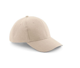 Beechfield BF065 - Pro-Stil schwer gebürstete Baumwollkappe